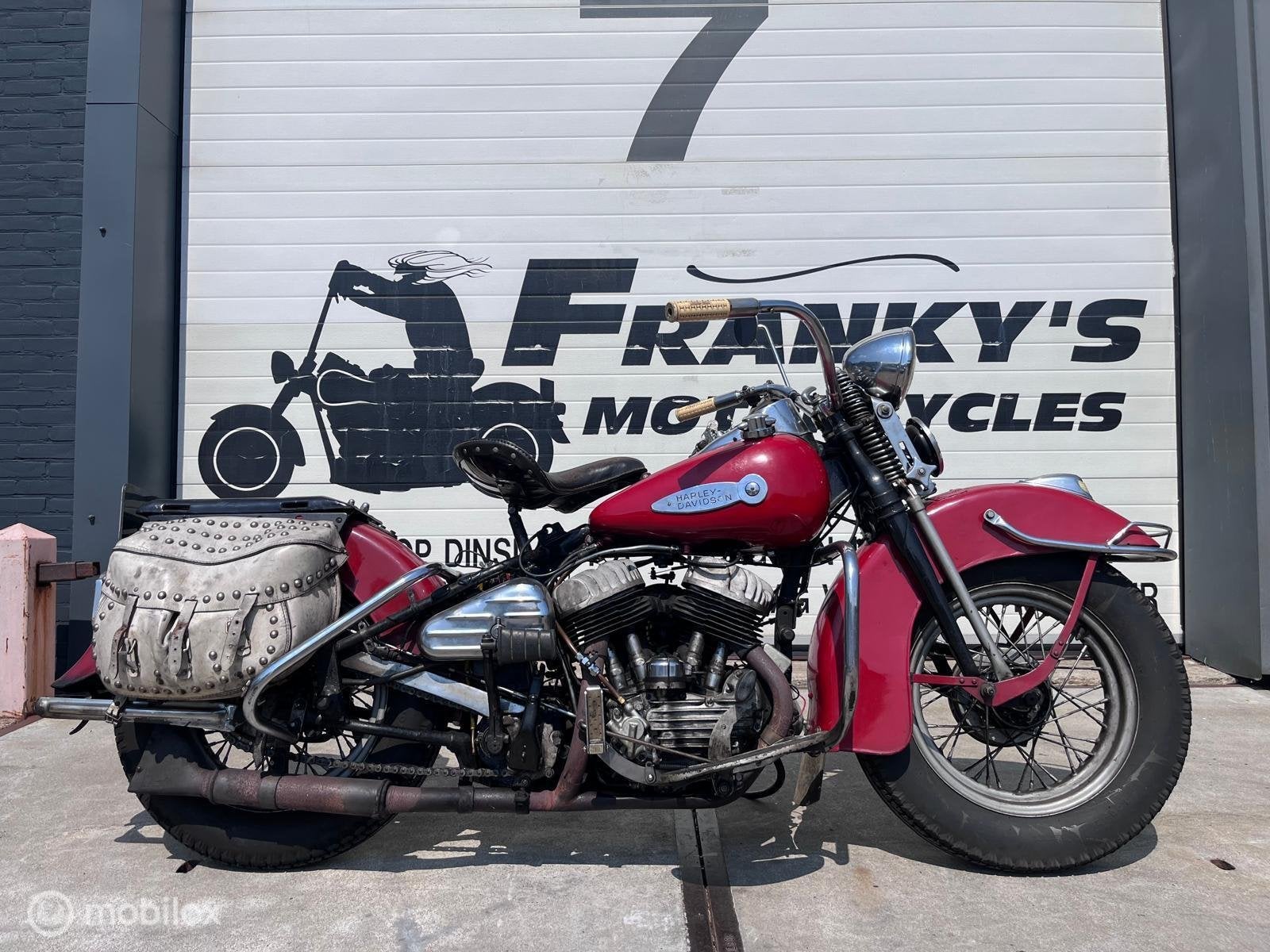 Harley Davidson WL WLA WLC Liberator, Motoren, Chopper, Gebruikt, Handgeschakeld