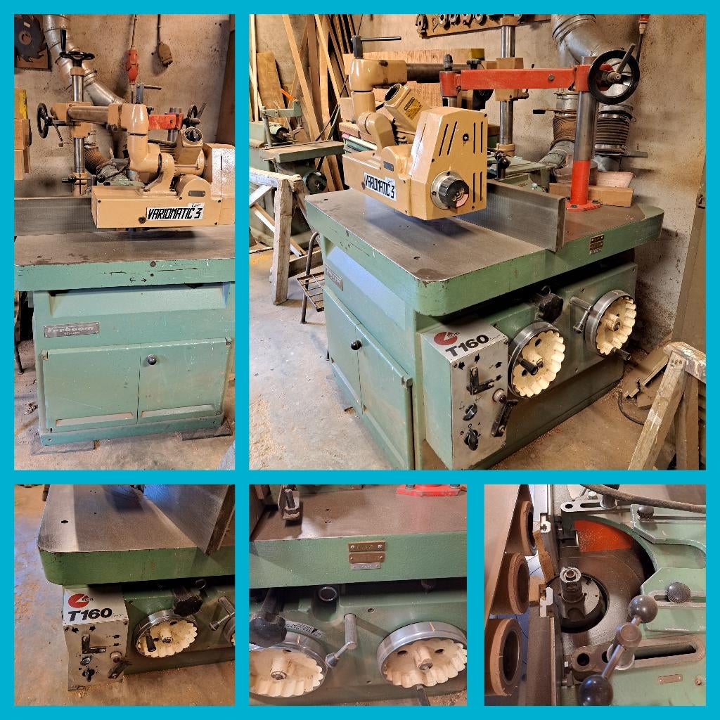 Freesmachine Verboom,  + aanvoersysteem Variomatic 3, Gebruikt, Overige soorten, Elektrisch, Ophalen