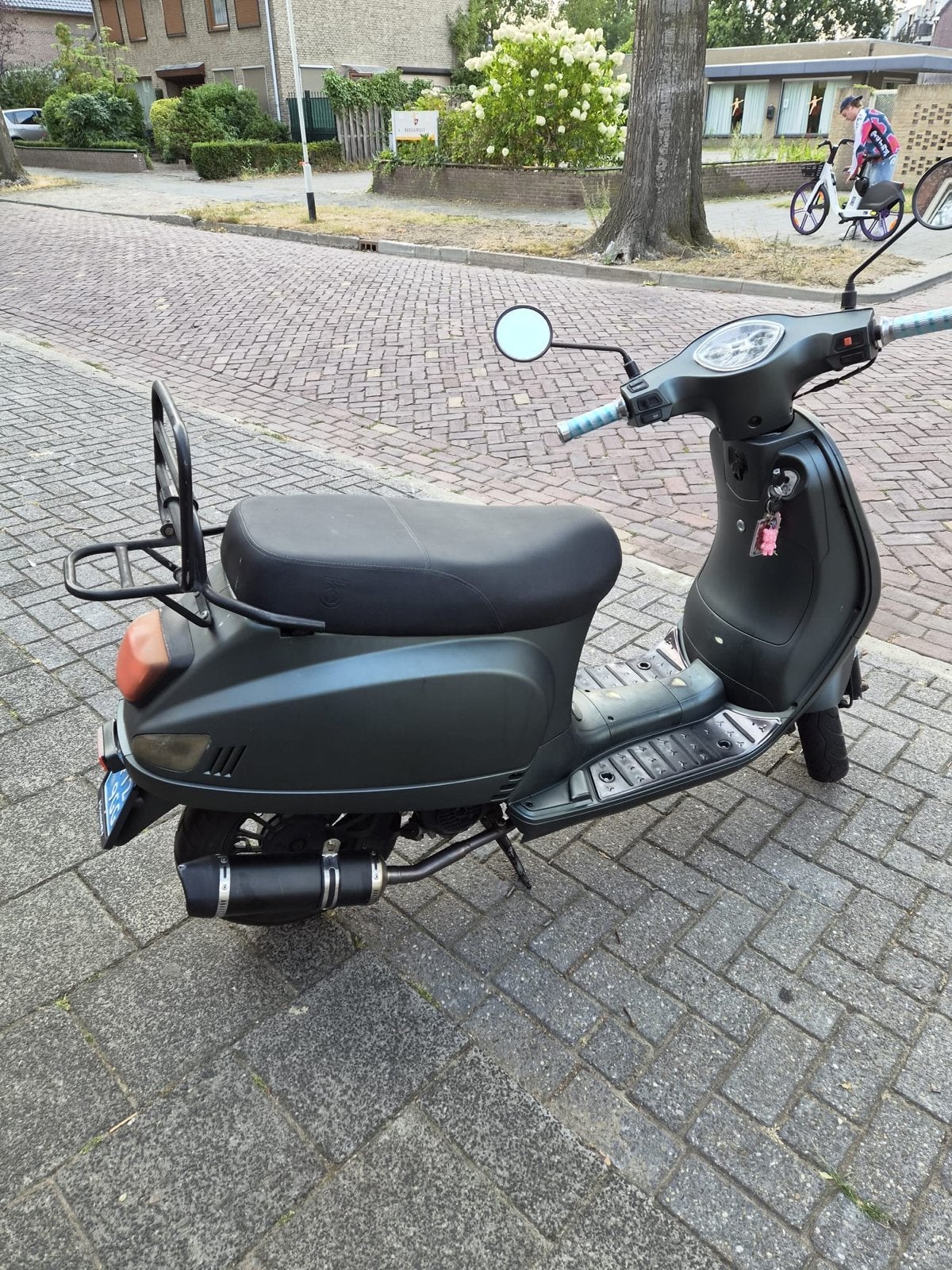 AGM SCOOTER- Mat Groen - Goede Staat, Ophalen, Gebruikt, Benzine, Overige merken