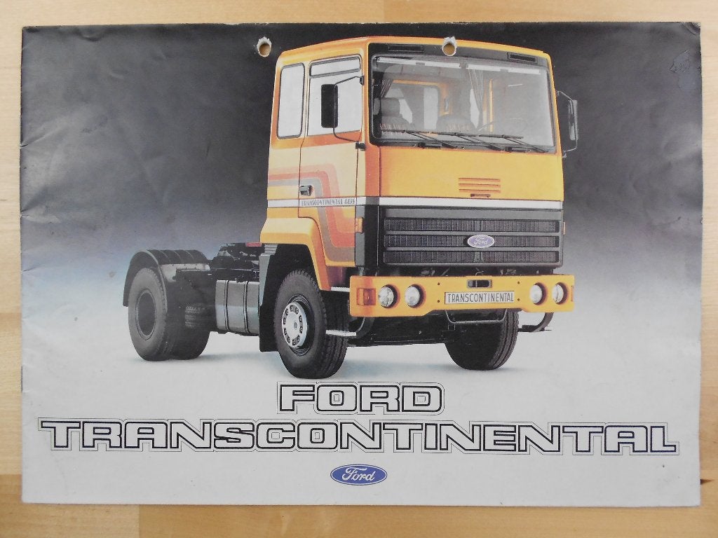 Ford Transcontinental Brochure 1978, Ford, Ophalen of Verzenden, Zo goed als nieuw, Ford