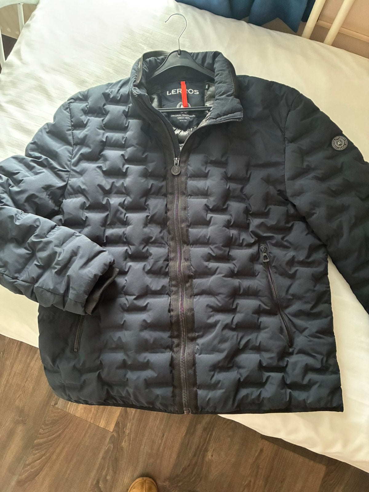 Heren winterjas, Ophalen, Nieuw, Overige maten, Blauw