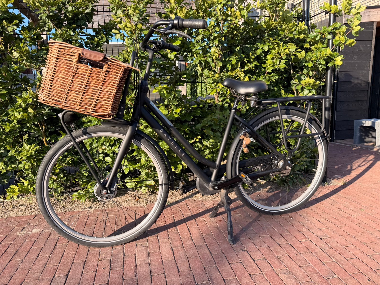 Gazelle heavy duty 49 dames fiets met mand, 47 tot 50 cm, Ophalen of Verzenden, Zo goed als nieuw, Gazelle