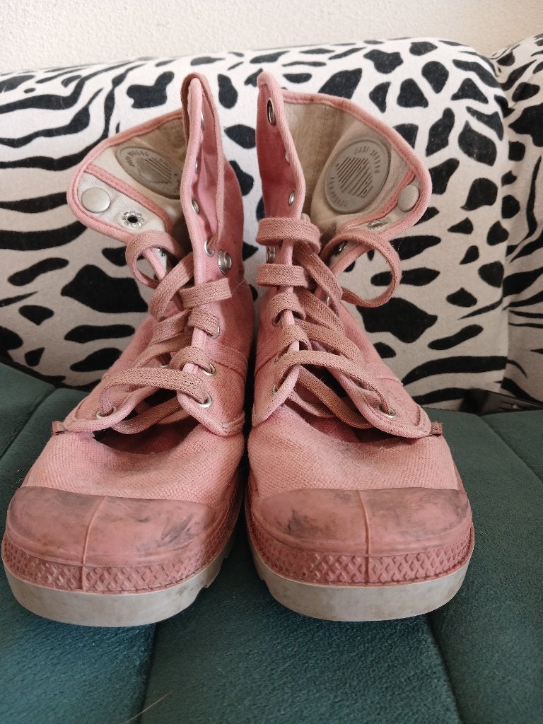 Palladium  canvas wandelschoenen, Ophalen, Overige kleuren, Wandelschoenen, Zo goed als nieuw