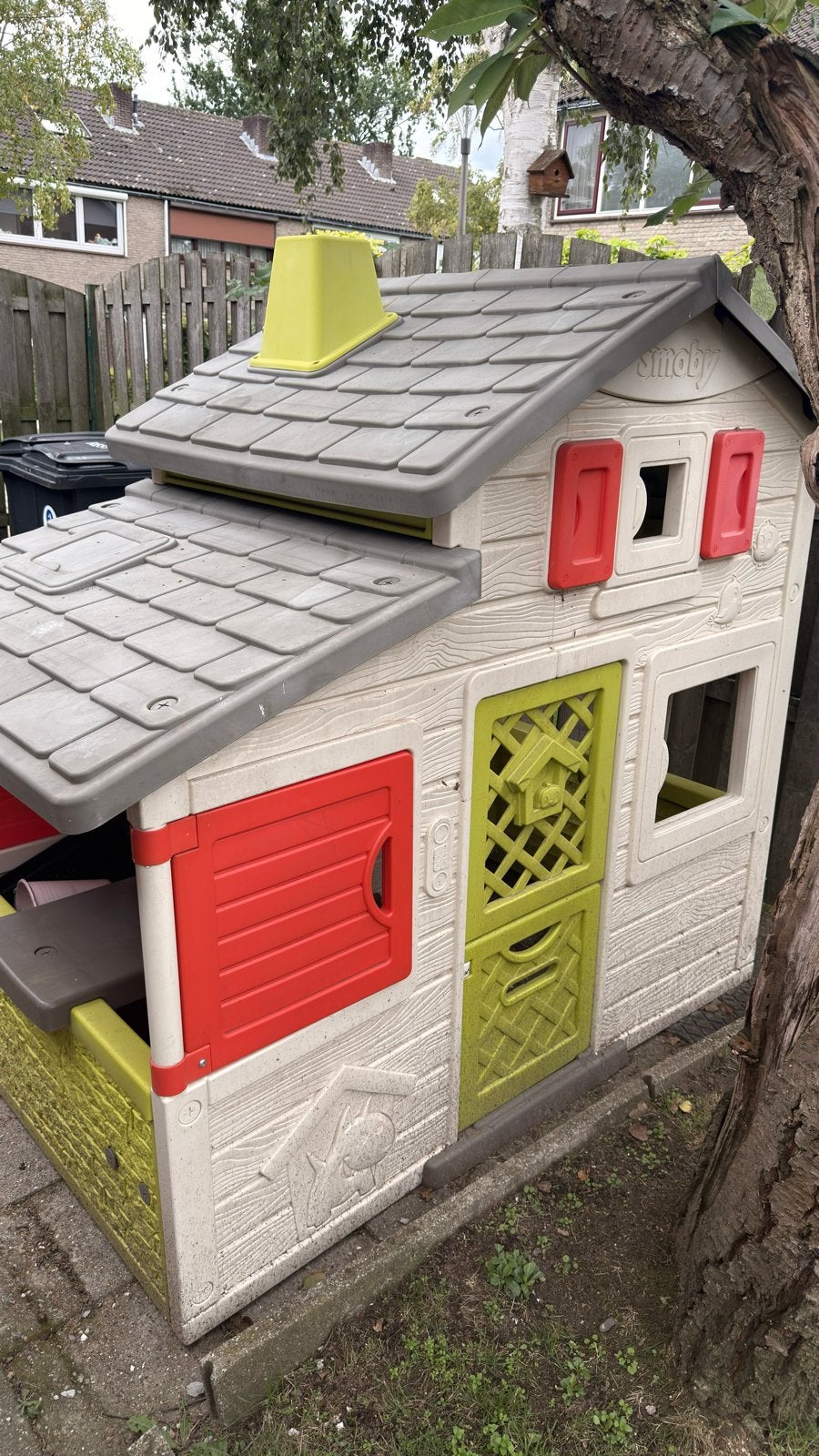 Smoby Speelhuisje met picknicktafel, Kinderen en Baby's, Ophalen, Gebruikt, Kunststof