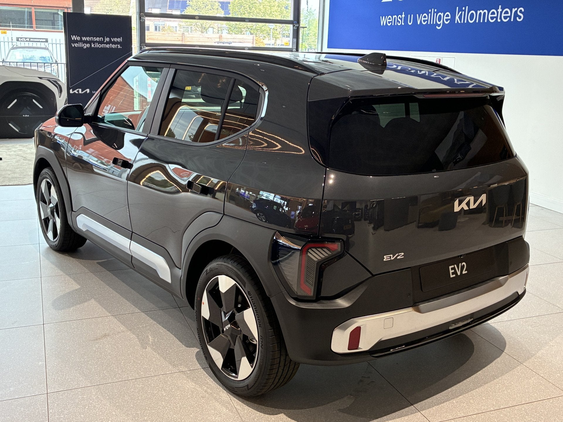 Kia EV2 Plus 42.2 kWh * Voorraadvoordeel inclusief € 3.000, Auto's, Kia, Stof, 1545 kg, Nieuw, 17 min