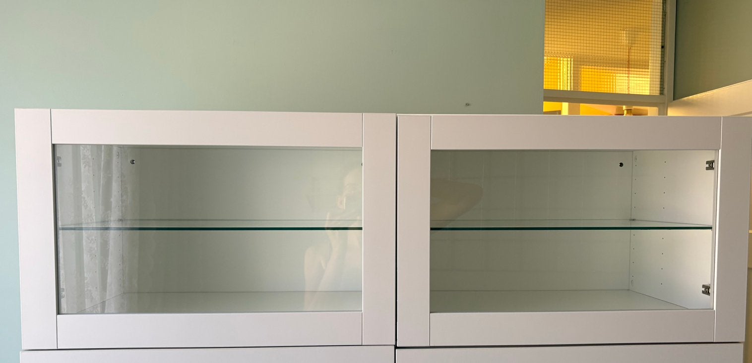 ikea besta vitrinekast, Ophalen, 25 tot 50 cm, 100 tot 150 cm, Minder dan 100 cm