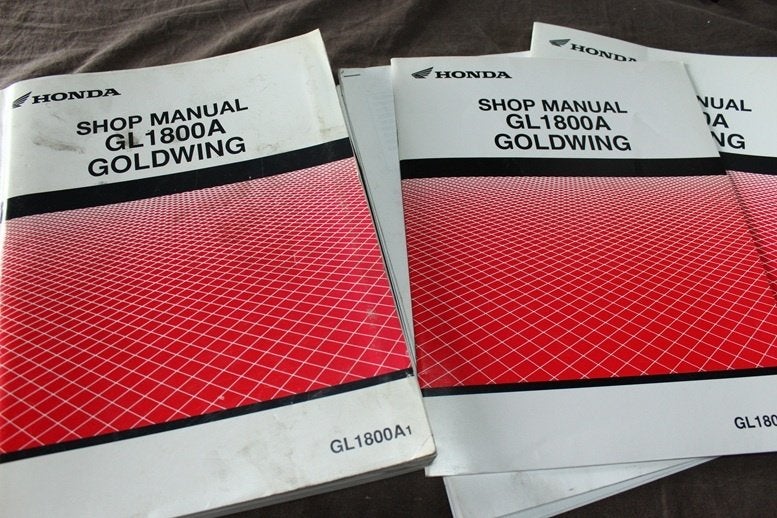 Honda GL1800 A Goldwing 2001 2004 motorcycle shop manual, Ophalen of Verzenden, Honda
