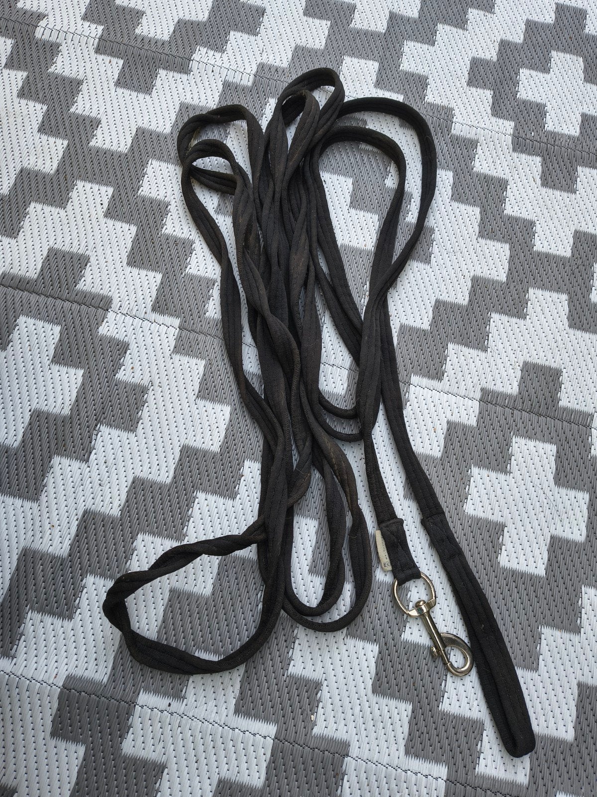 Riem voor trainen paard, 8 m, Ophalen