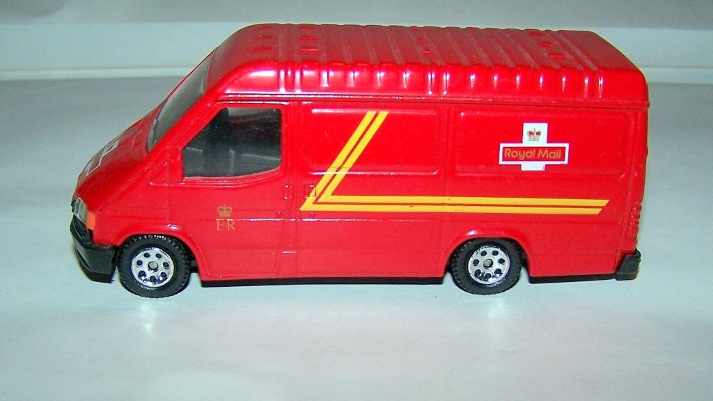 Prachtig Ford Transit Royal Mail model. Nwst., Hobby en Vrije tijd, Ophalen of Verzenden, Zo goed als nieuw, Bus of Vrachtwagen