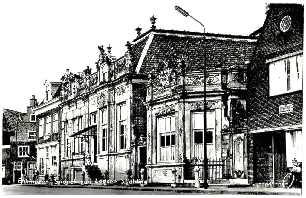 Enkhuizen snouck van loosen stichting, ongelopen,, Verzenden, 1940 tot 1960, Ongelopen, Noord-Holland