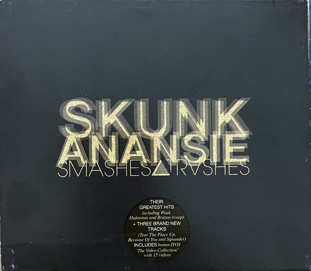 Skunk Anansie - Smashes and Trashes (CD + DVD), Cd's en Dvd's, Inclusief doosje, Gebruikt, Ophalen of Verzenden, Verzamelalbum