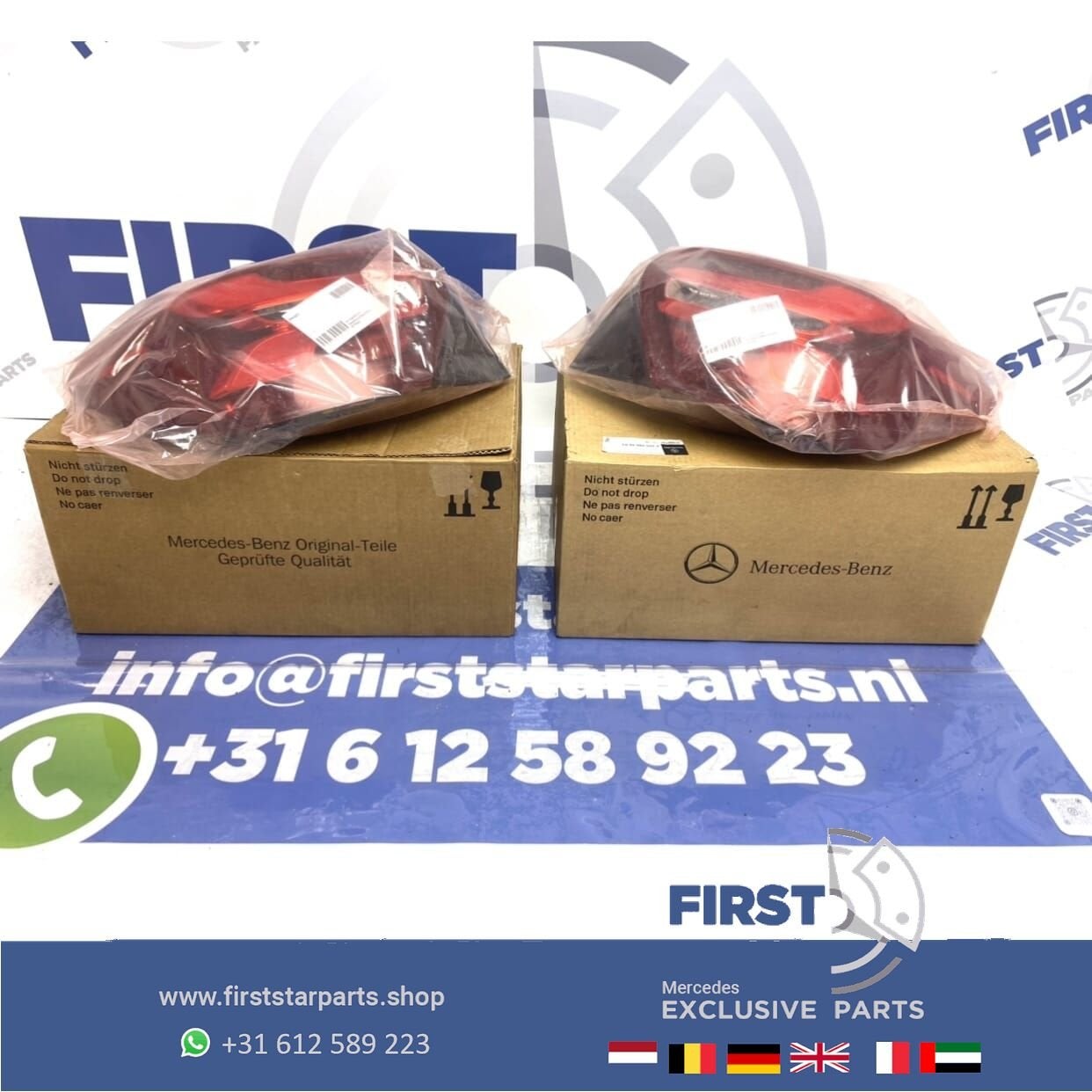 W176 FACELIFT LED ACHTERLICHTEN SET ORIGINEEL FULL LED 2018, Gebruikt, -, Ophalen of Verzenden, -