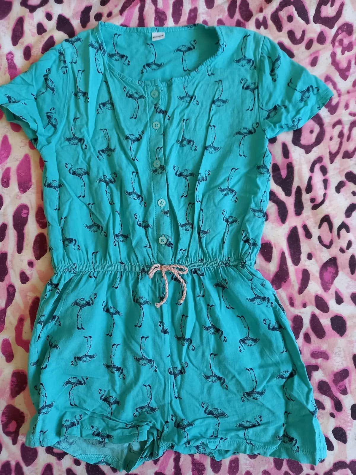Leuke jumpsuit  ,maat 122-128, Ophalen of Verzenden, Gebruikt