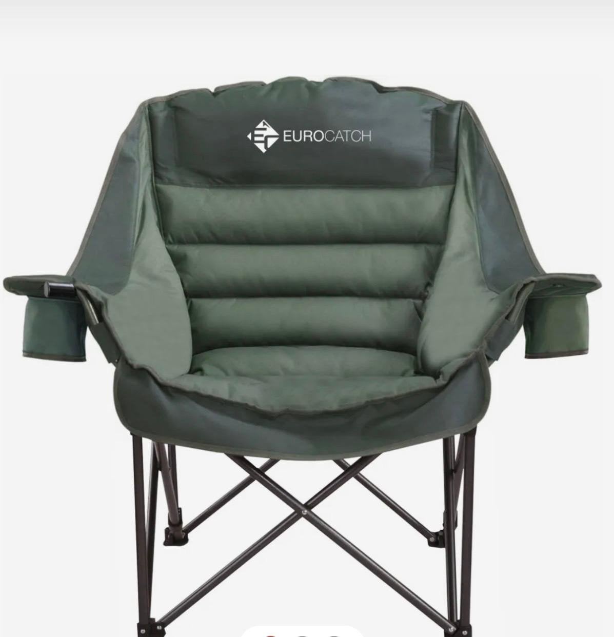 Comfortabele opvouwbare campingstoel - Eurocatch, Ophalen, Nieuw, Campingstoel