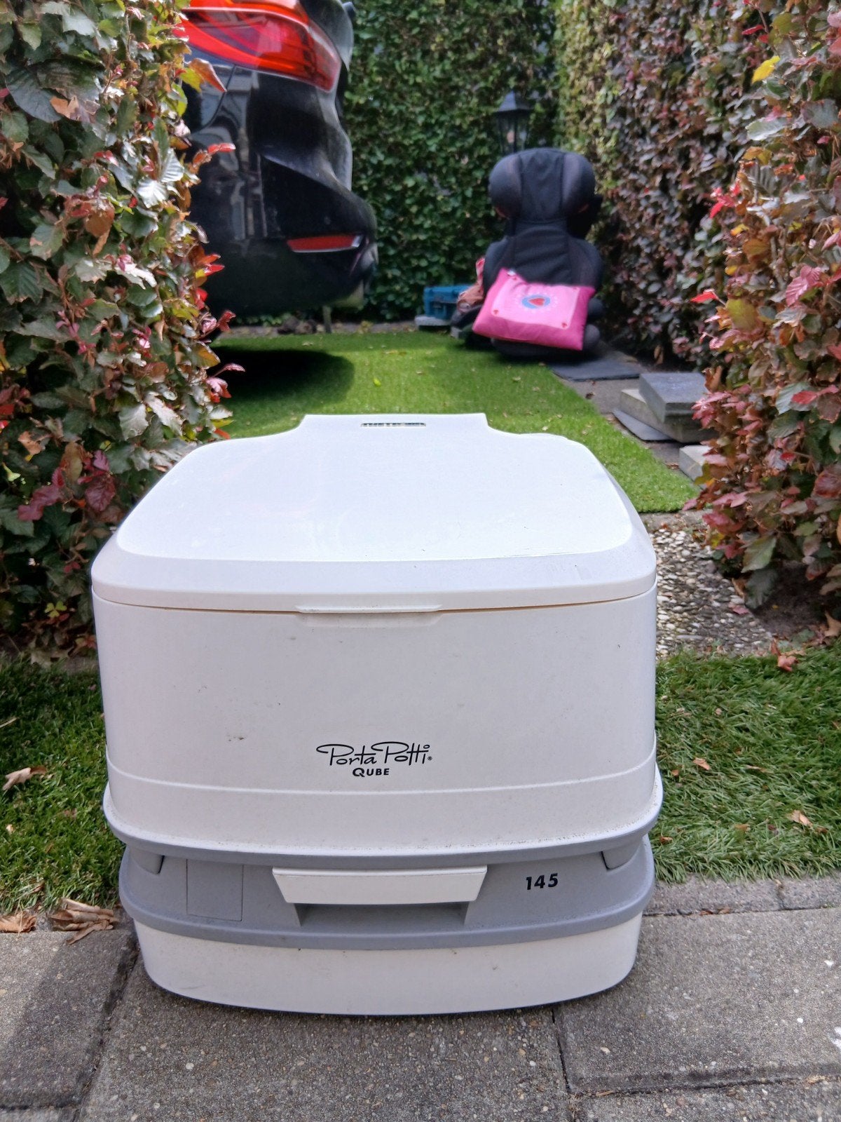 chemisch toilet, Ophalen, Zo goed als nieuw