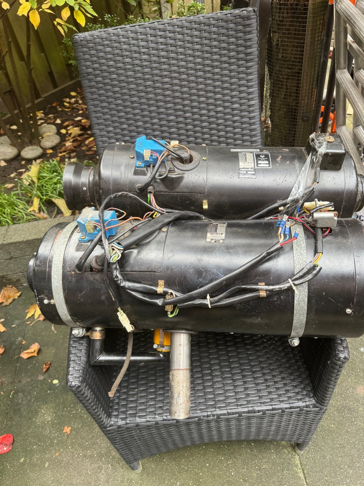 Eberspacher D7L Standkachel 12V en 24V Set, Auto-onderdelen, Ophalen of Verzenden, Gebruikt, Universele onderdelen