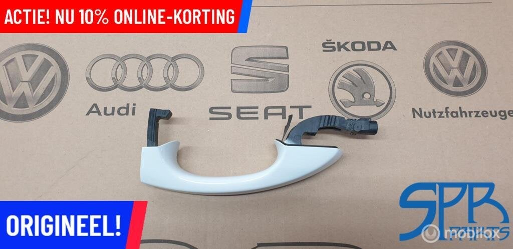GOLF 7 LC9A KEYLESS Deurgreep Rechtsvoor PORTIERGREEP RECHTS, Volkswagen, Nieuw, Ophalen of Verzenden, Volkswagen