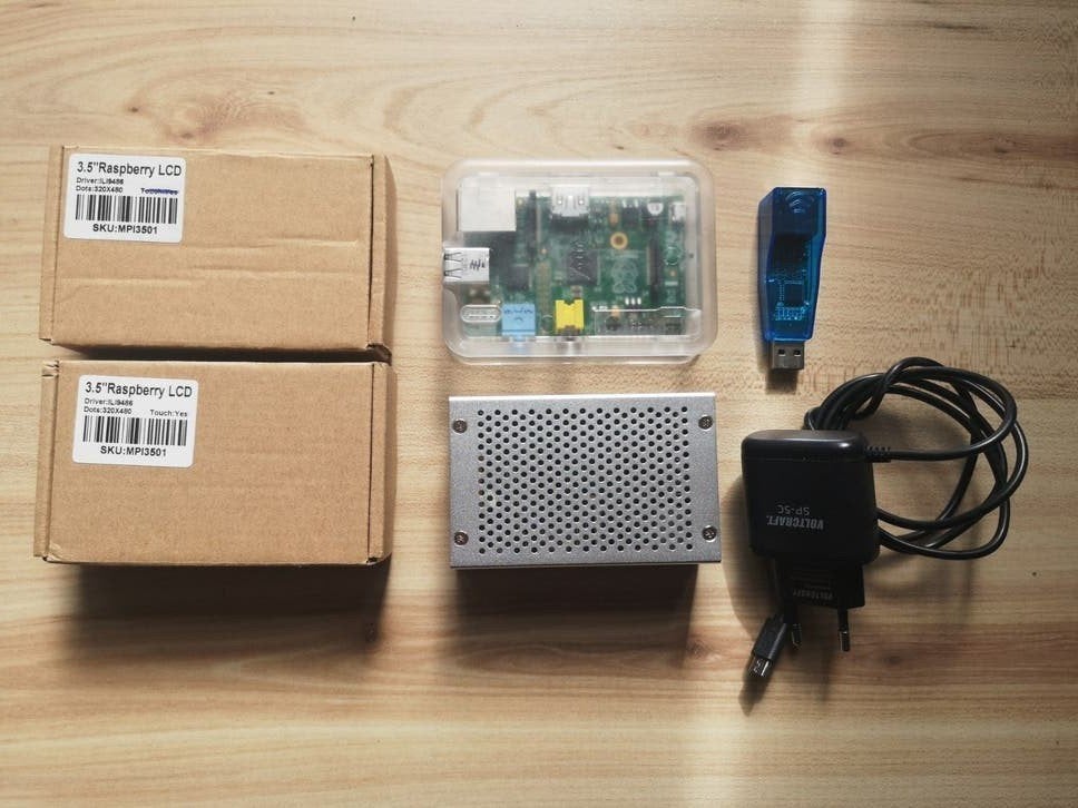 Raspberry Pi Pakket: Pi 1B, Pi 2B, Displays & Accessoires, Computers en Software, Overige Computers en Software, Ophalen of Verzenden