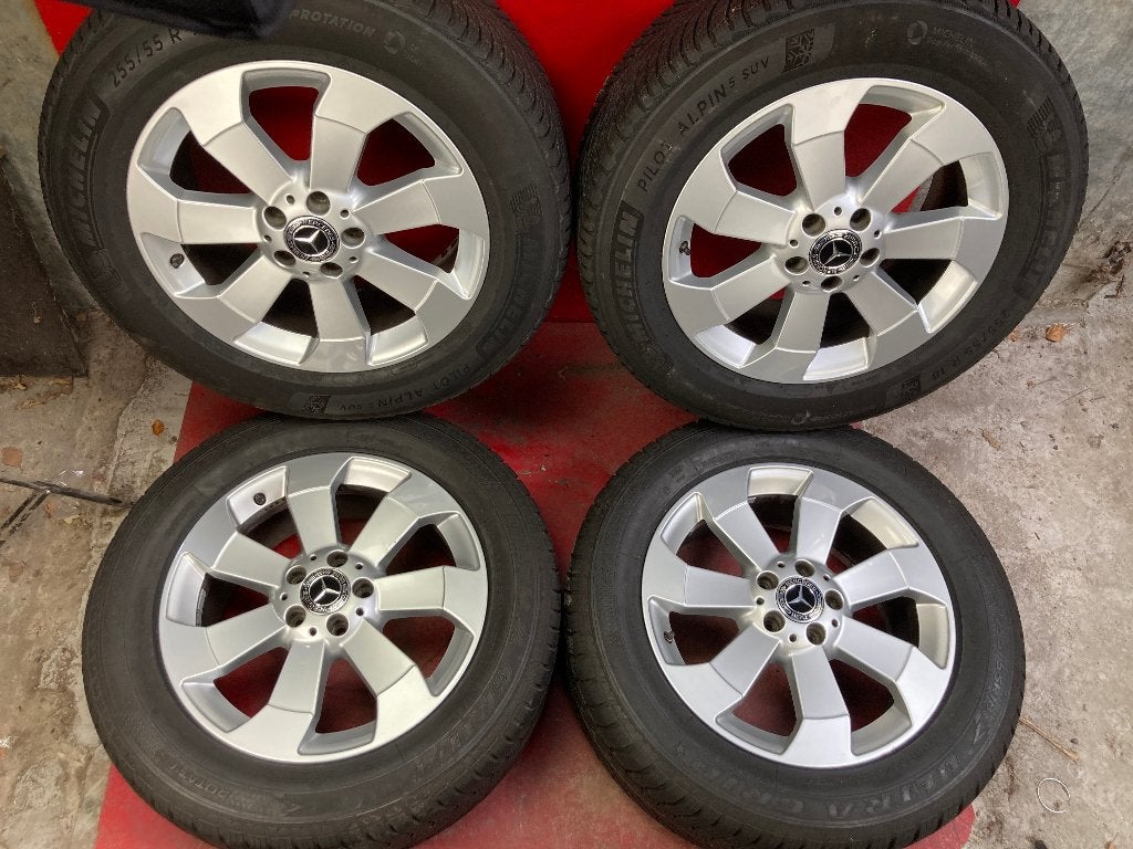 Winterbanden Mercedes GLE / M-Klasse 255/55R18, 18 inch, Gebruikt, 255 mm, .