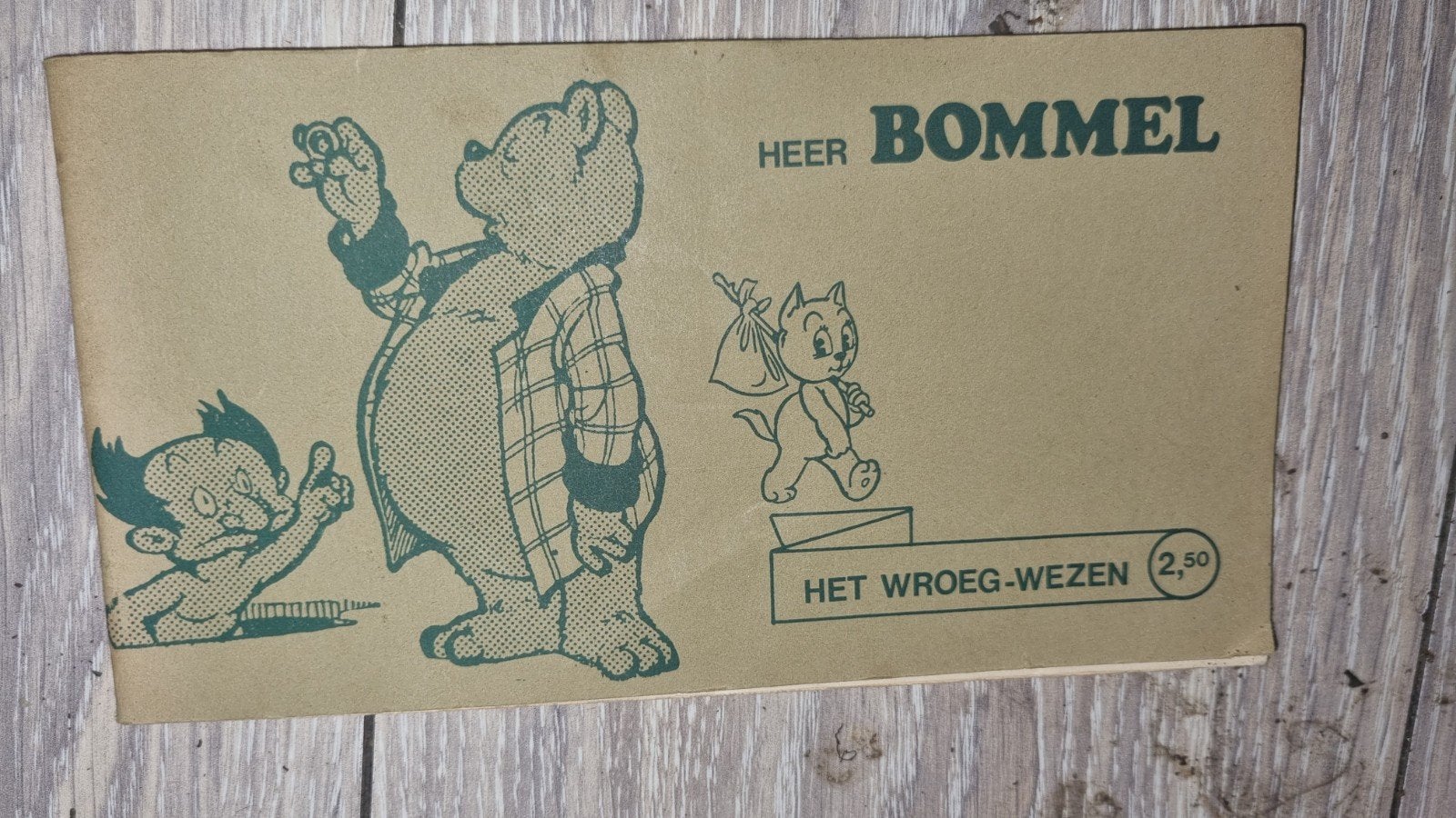 Heer Bommel - Het Wroeg-Wezen (Stripboek), Boeken, Stripboeken, Eén stripboek, Ophalen of Verzenden, Gelezen, Marten Toonder