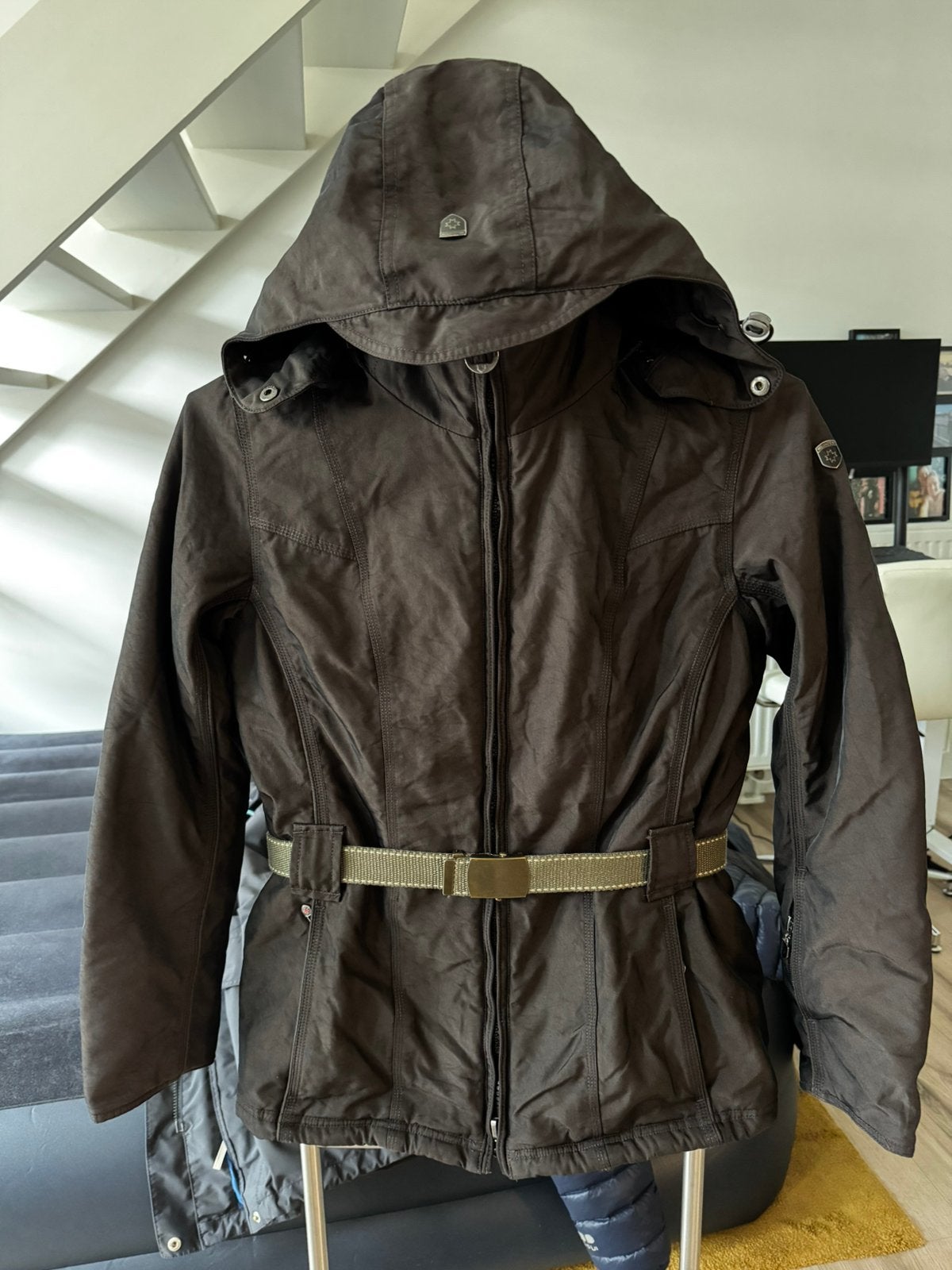 Waterproof Winter Jacket by Wellensteyn/ Brown, Wellensteyn, Bruin, Ophalen of Verzenden, Zo goed als nieuw