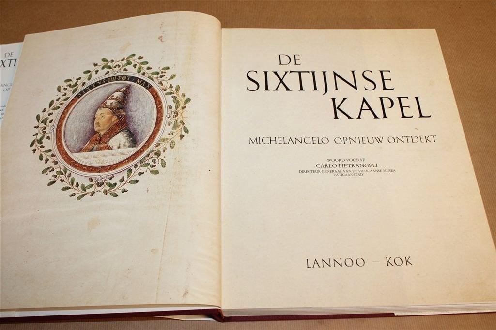 Sixtijnse Kapel — Michelangelo, Groot Kunstboek, Ophalen of Verzenden, Gelezen