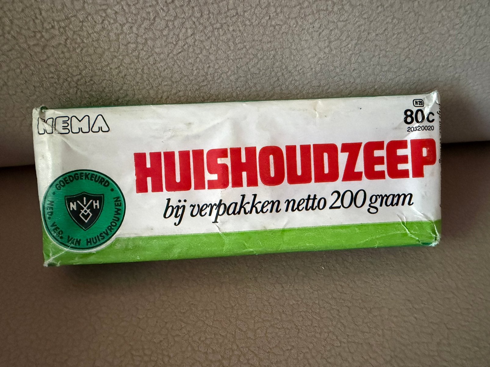 Retro vintage HEMA huishoudzeep zeep, Verzamelen, Ophalen of Verzenden, Huis en Inrichting