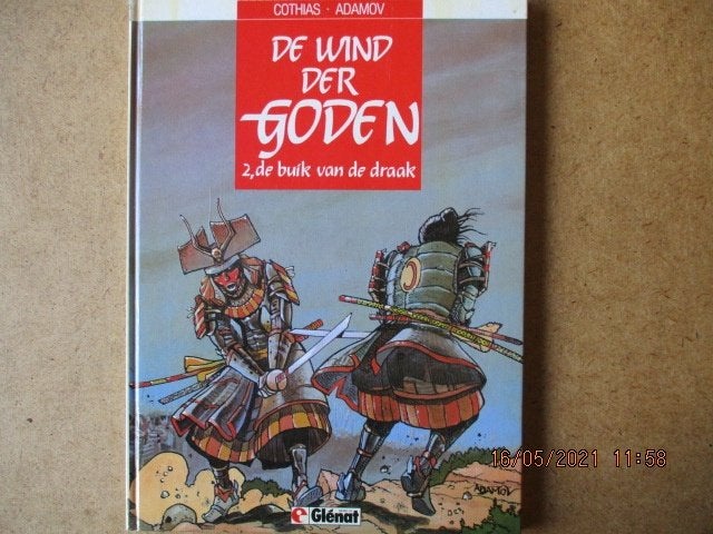 adv2409 de wind der goden 2 hc, Boeken, Stripboeken, Eén stripboek, Ophalen, Gelezen