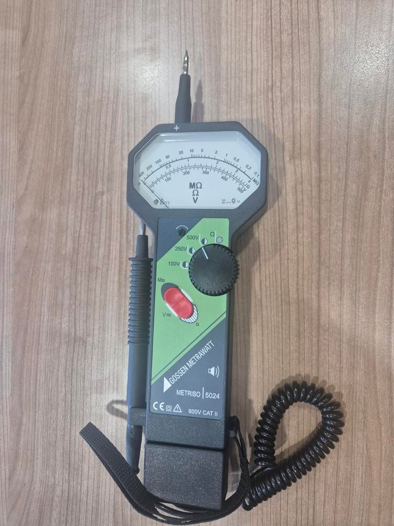 Gossen Metrawatt Metriso 5024 Isolatietester Multimeter, Ophalen of Verzenden, Zo goed als nieuw, Multimeter