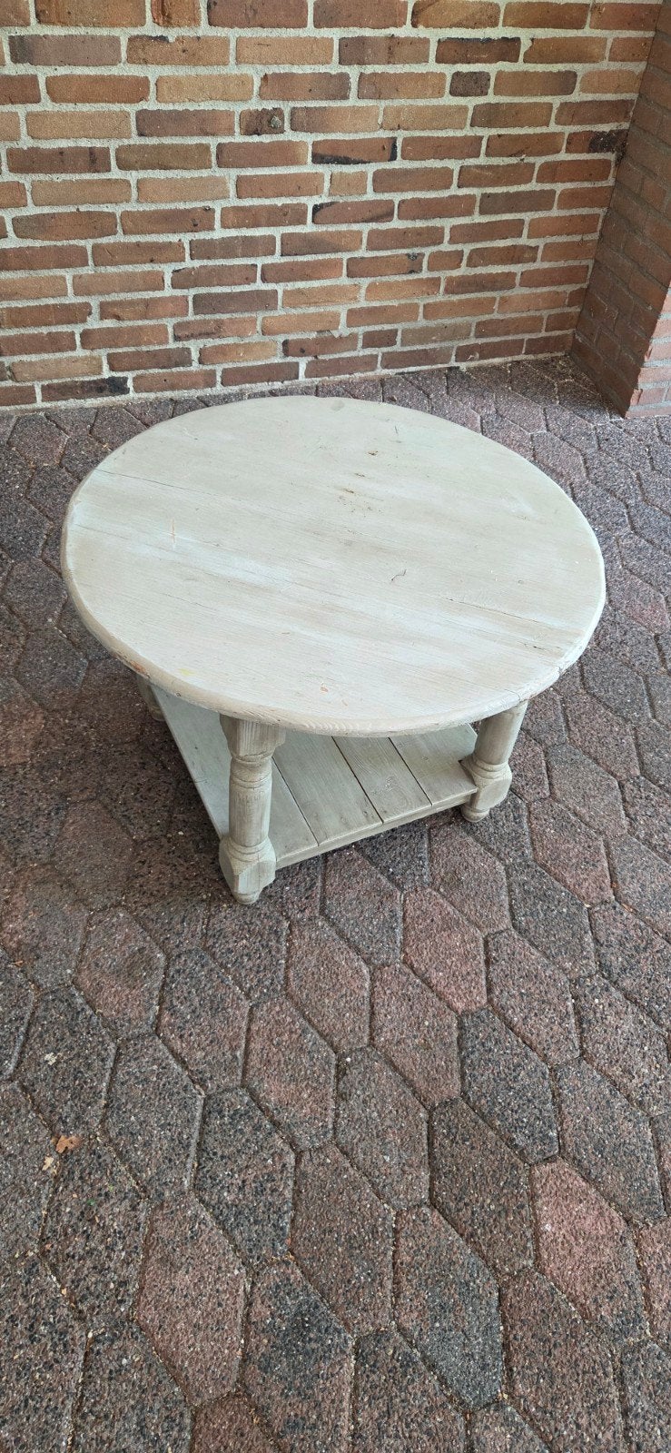 Salontafel tafel, Ophalen, Rond, Hout