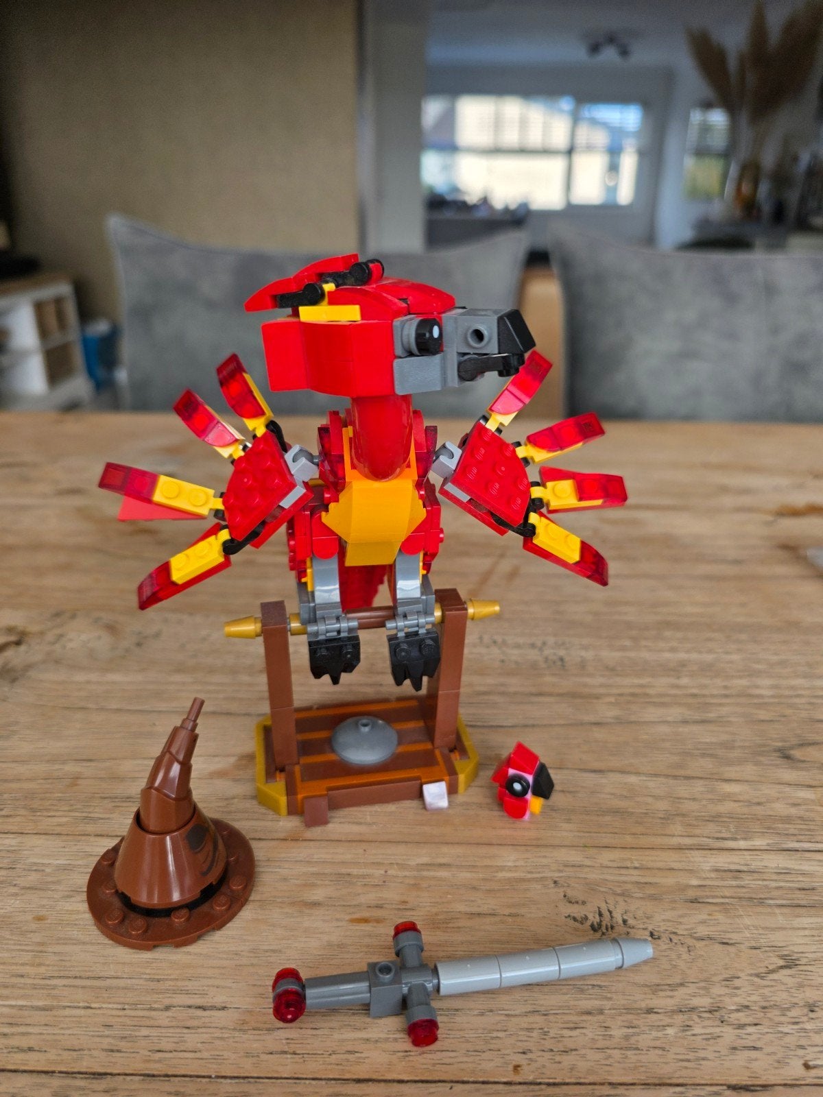 LEGO Harry Potter 76448 De Feniks, Ophalen of Verzenden, Zo goed als nieuw