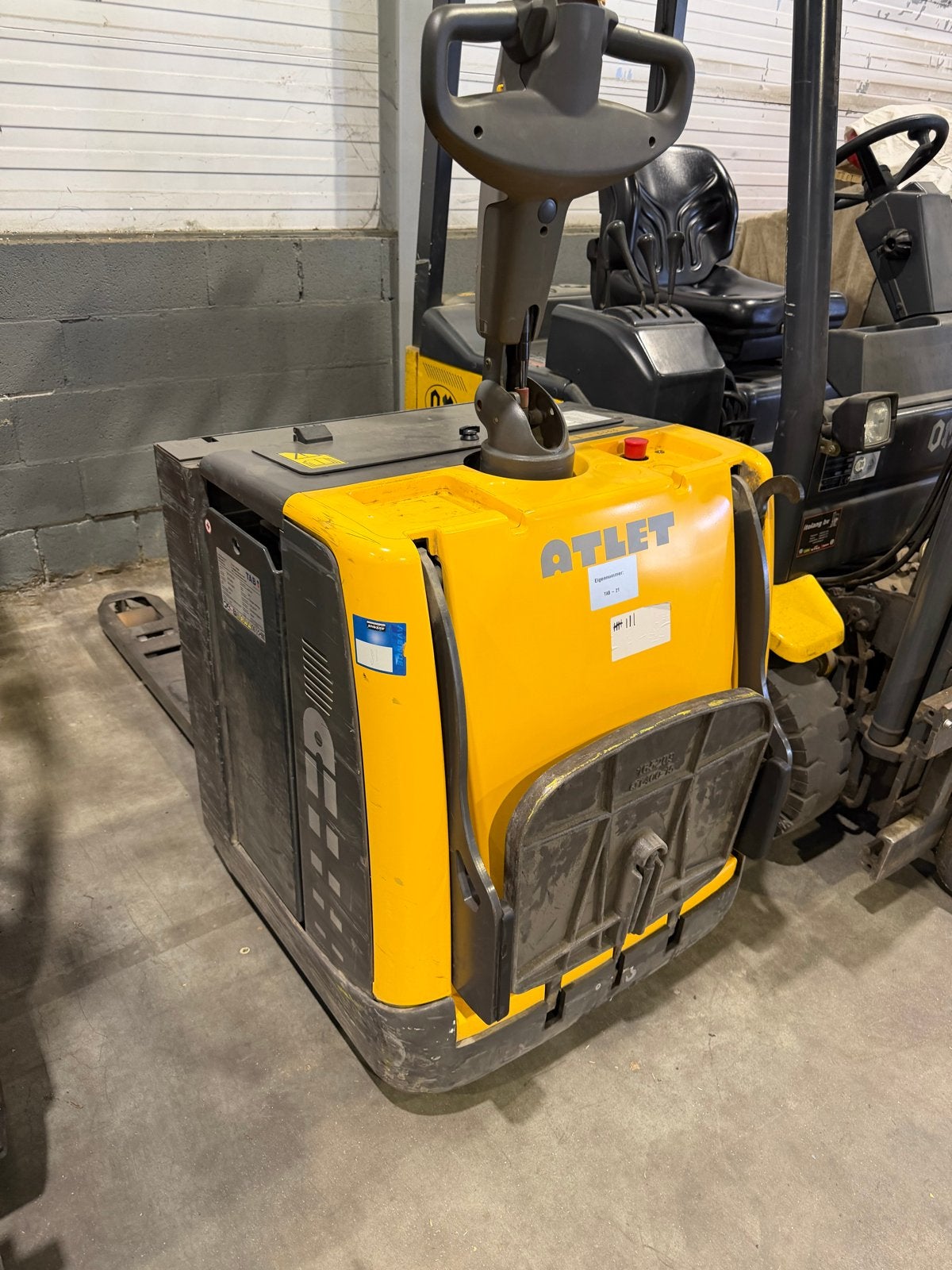 Atlet Palletwagen - Elektrisch, 1566 uur, 1000 tot 2000 kg, Ophalen, Elektrisch, Palletwagen