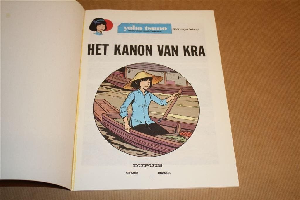Yoko Tsuno 15. Het kanon van Kra., Eén stripboek, Ophalen of Verzenden, Gelezen