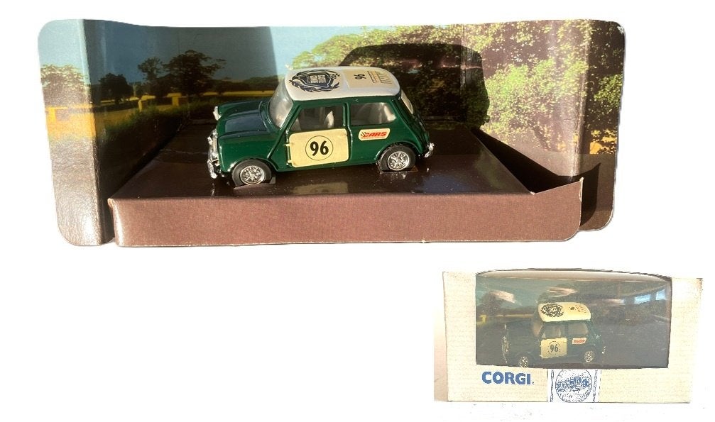 Mini Cooper 1996 Castle Combe Ltd edition Corgi # 98138., Ophalen of Verzenden, Zo goed als nieuw, Auto, Corgi