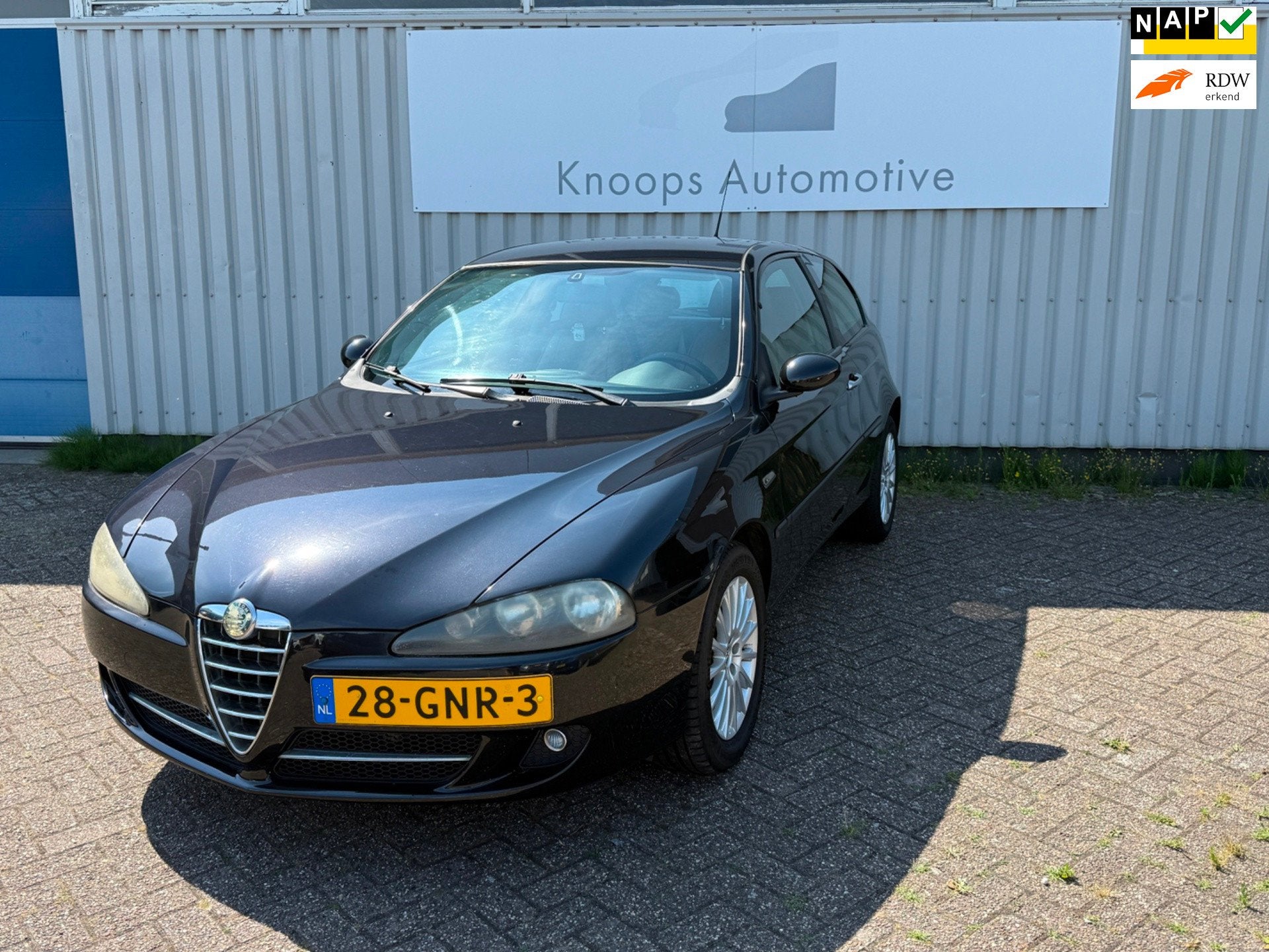 Alfa Romeo 147 1.6 T.Spark Business Pro Airco, Nw Apk, Auto's, Voorwielaandrijving, Gebruikt, 4 cilinders, 1165 kg