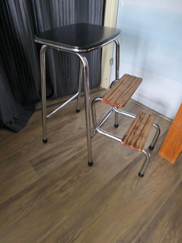 Keukentrapje Brabantia, Ophalen, Gebruikt, Hout