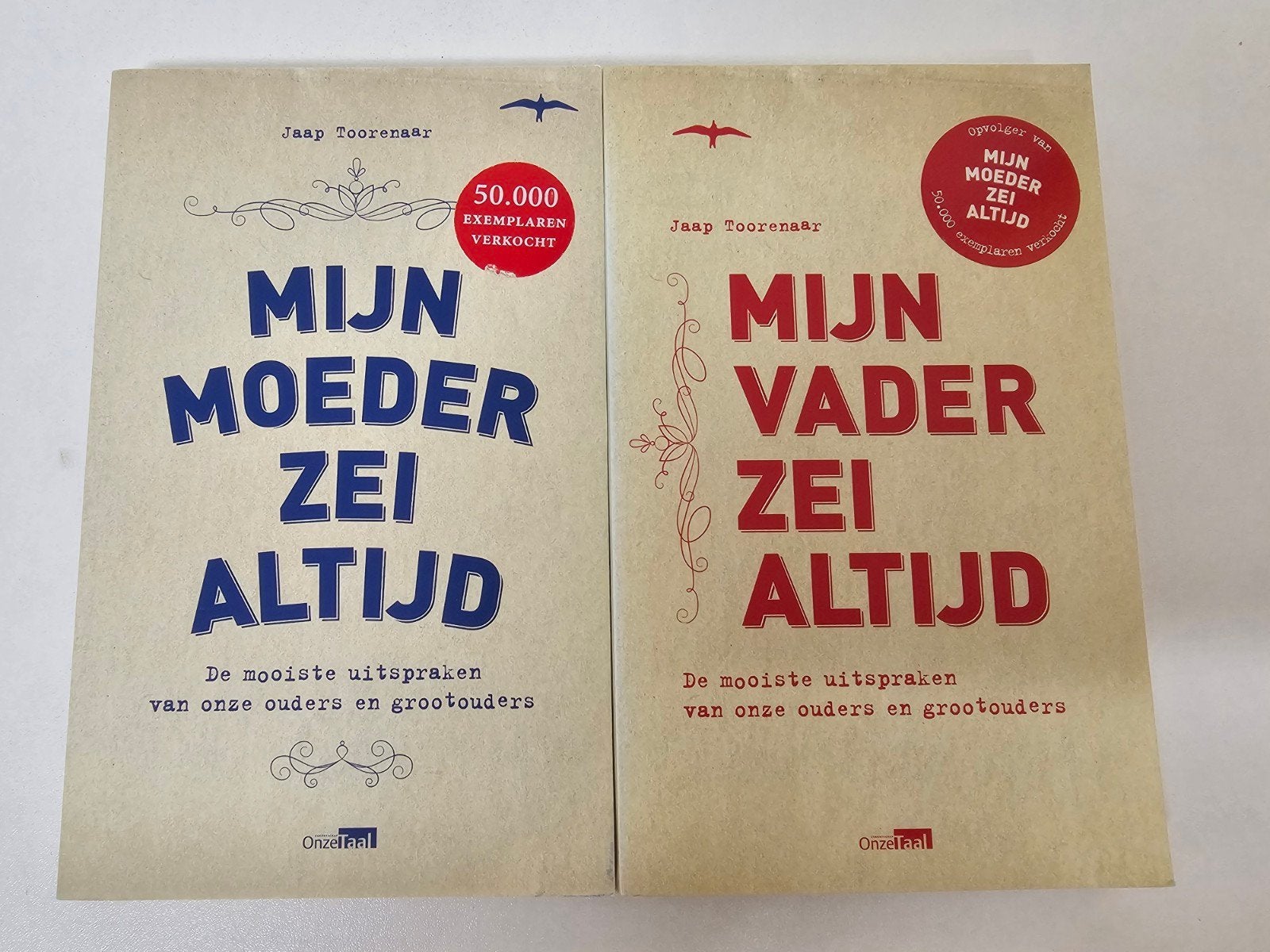 Mijn Moeder Zei Altijd & Mijn Vader Zei Altijd Jaap Tooren, Ophalen of Verzenden, Gelezen, Jaap Toorenaar