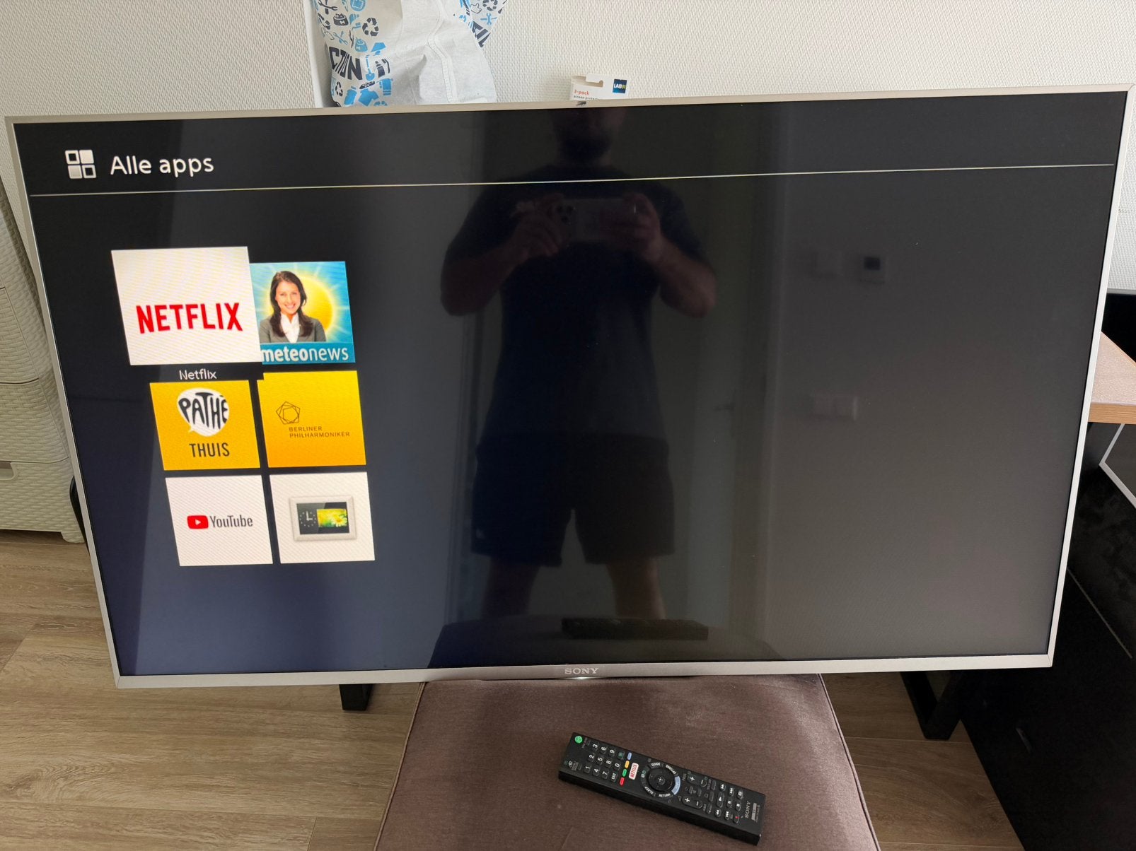 Sony bravia smart led tv 49 inch, Ophalen, LED, Zo goed als nieuw, 100 Hz