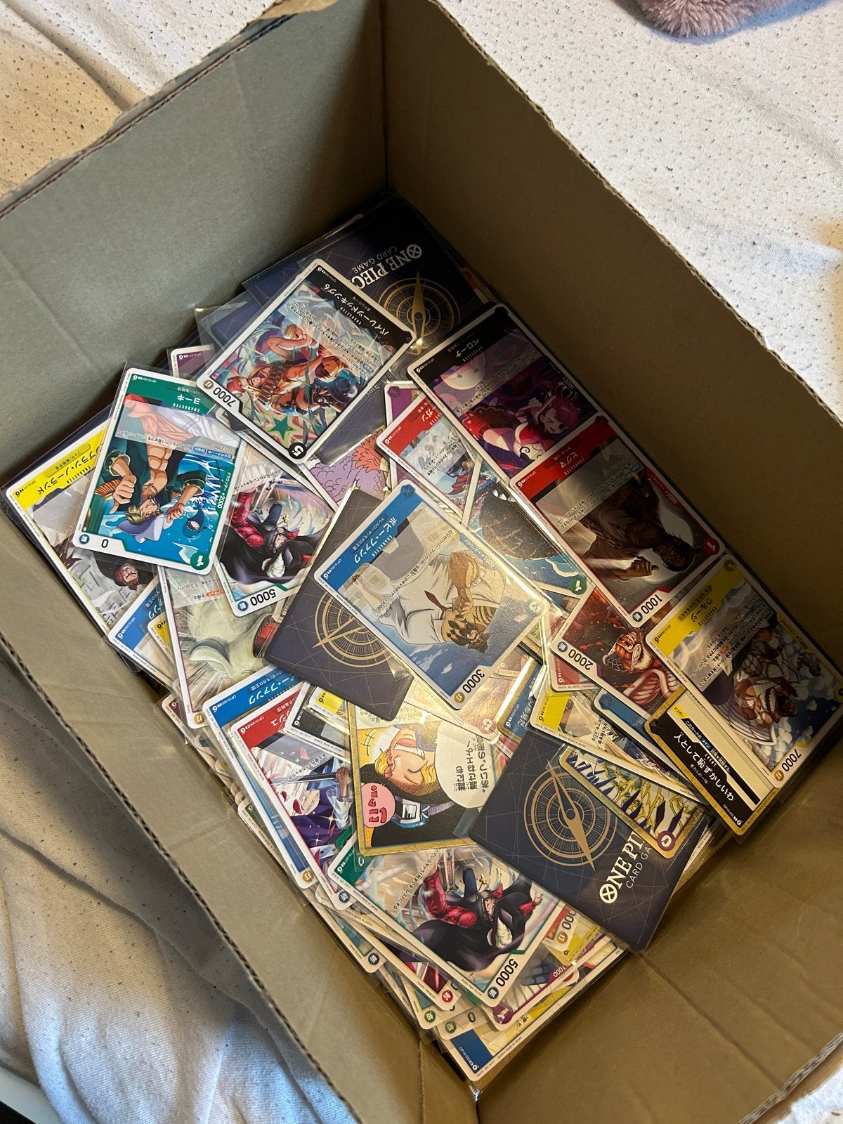 One Piece OP15 JP Speelkaarten - Goede Staat, Ophalen of Verzenden, Zo goed als nieuw, Meerdere kaarten