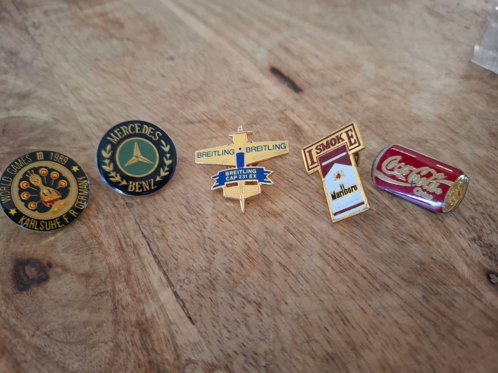 Diverse bekende top  pins, Ophalen of Verzenden, Gebruikt, Overige onderwerpen, Speldje of Pin
