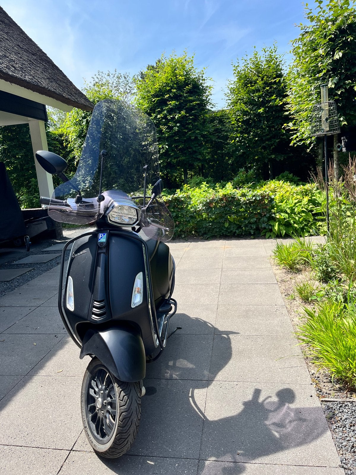 Vespa Sprint 2022 - Geel Kenteken - Goede Staat, Fietsen en Brommers, Scooters | Vespa, Gebruikt, Vespa S, Maximaal 45 km/u, Benzine