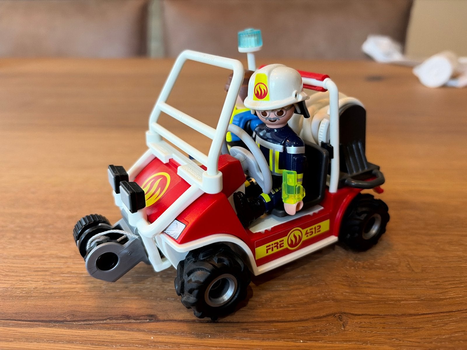 Playmobil Brandweer Set met Voertuig en Figuren, Ophalen of Verzenden, Gebruikt