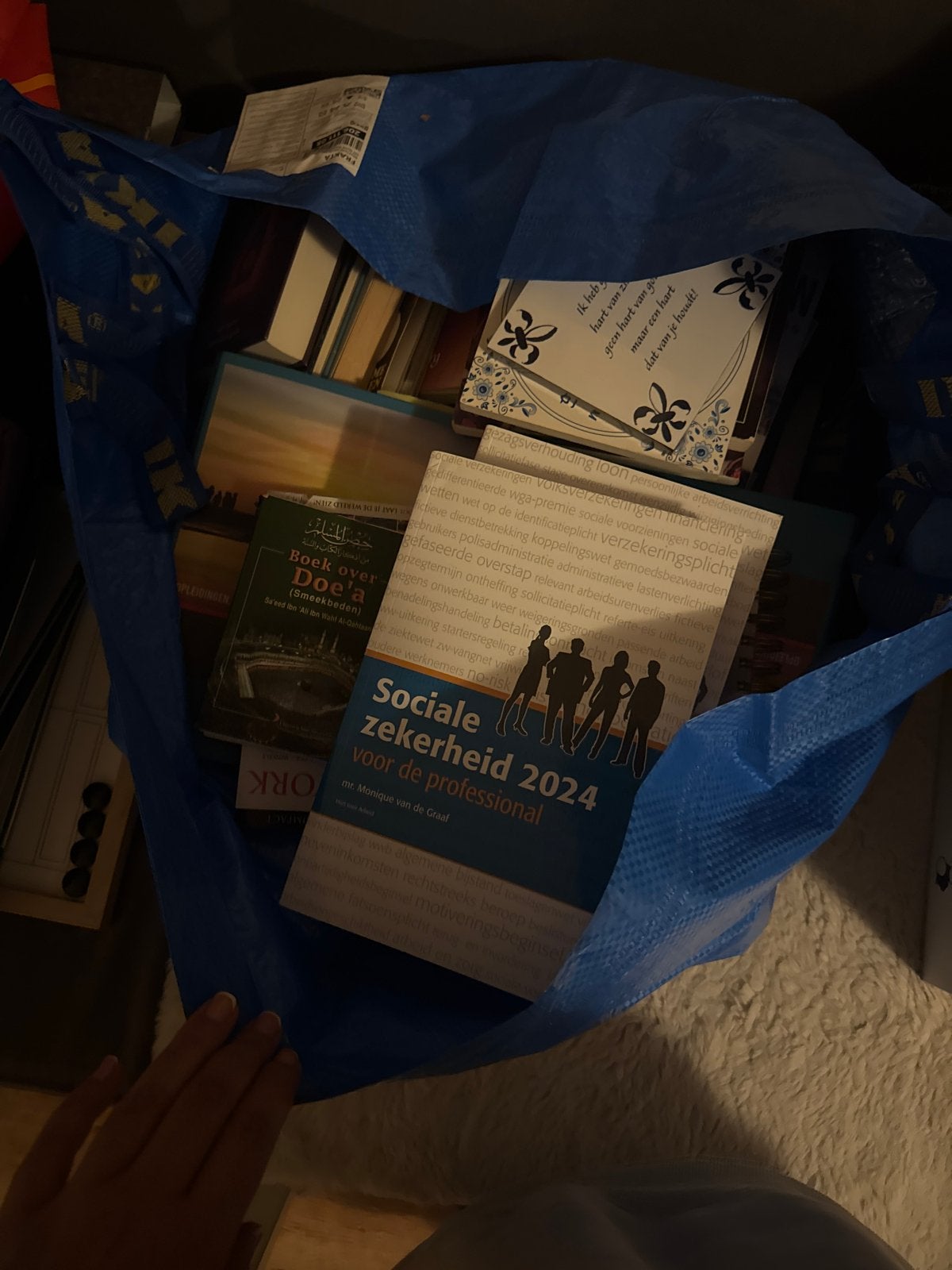 Gratis af te halen: Grote IKEA tas vol boeken en spel, Ophalen, Gamma, Gelezen, Overige niveaus