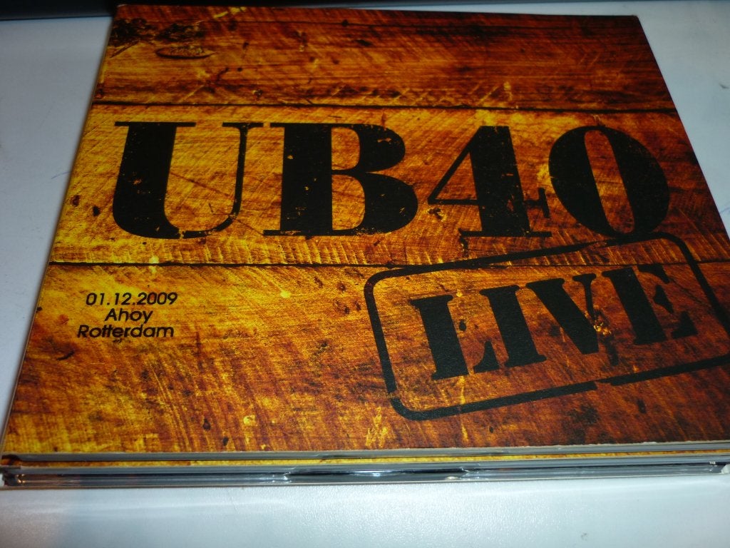 UB40 Live - 01.12.2009 Ahoy Rotterdam CD, Pop, Ophalen of Verzenden, Zo goed als nieuw, Live-album