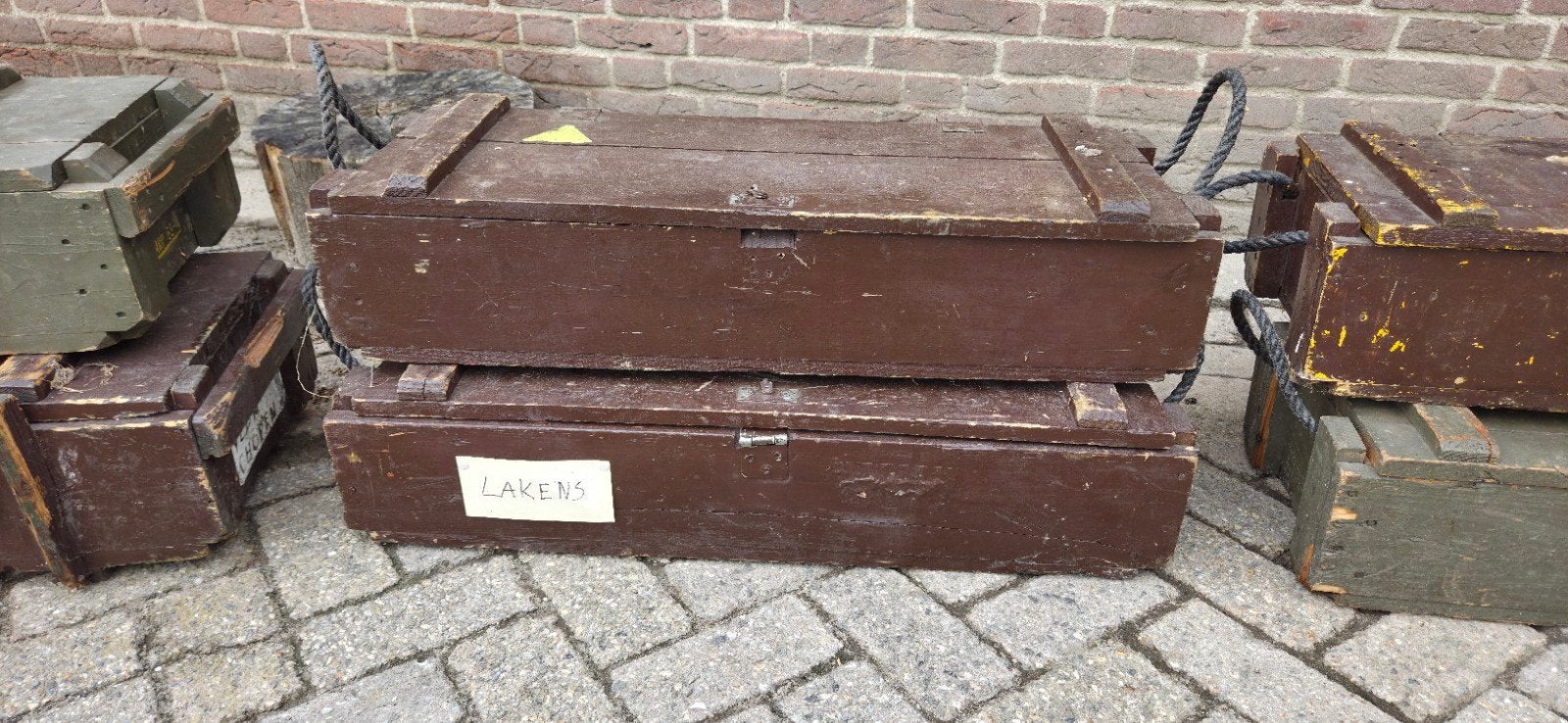 Legerkisten, Ophalen, Landmacht, Nederland, Kist of Geocache