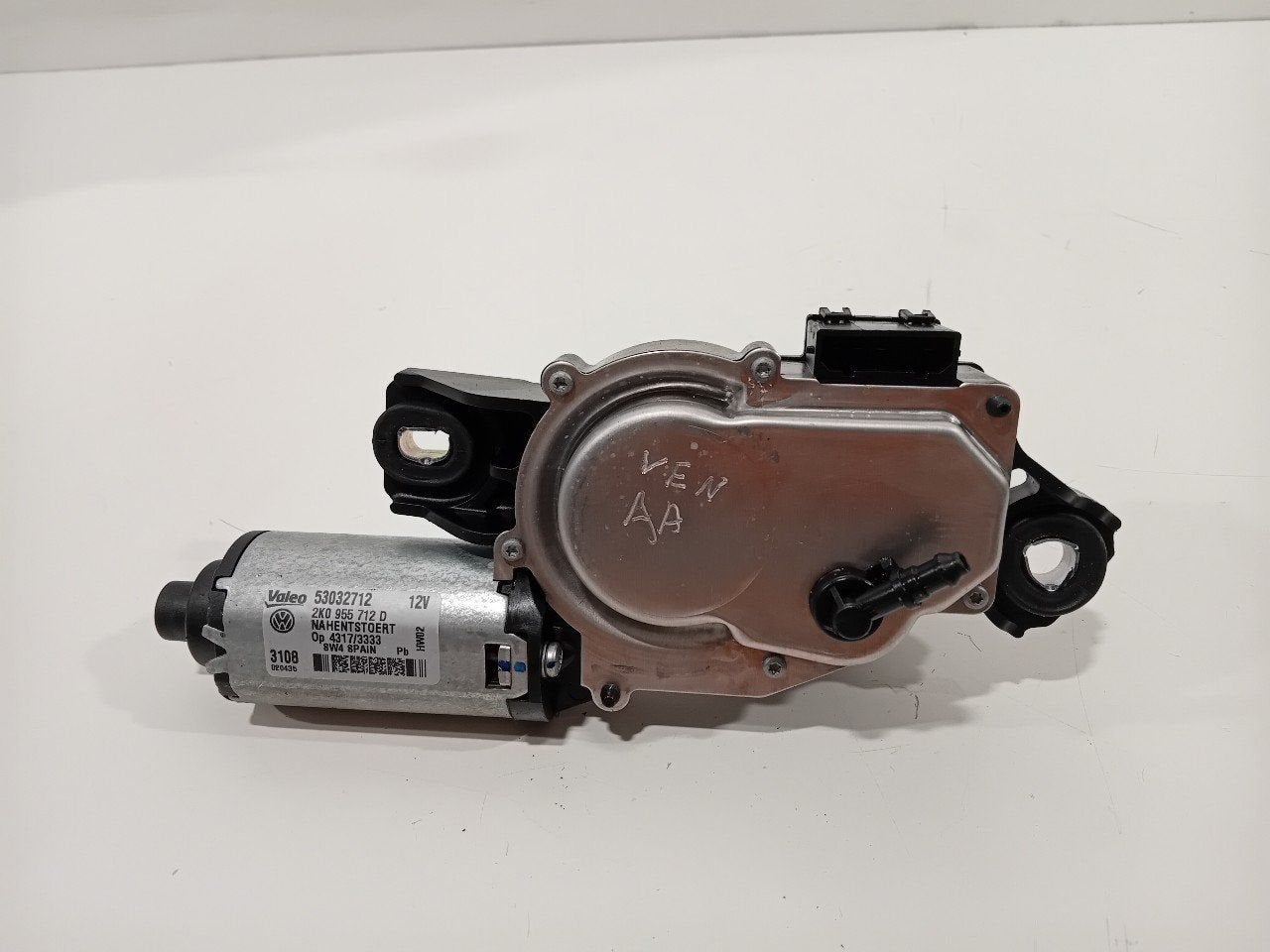 Ruitenwissermotor achter Volkswagen Caddy, Onderdelen@venauto.nl, Van der Ven Autorecycling B.V., Gebruikt, Ettenseweg 76, 4706 PB Roosendaal, The Netherlands