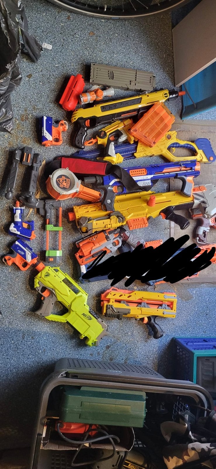 Diverse Nerf blasters, Ophalen, Gebruikt