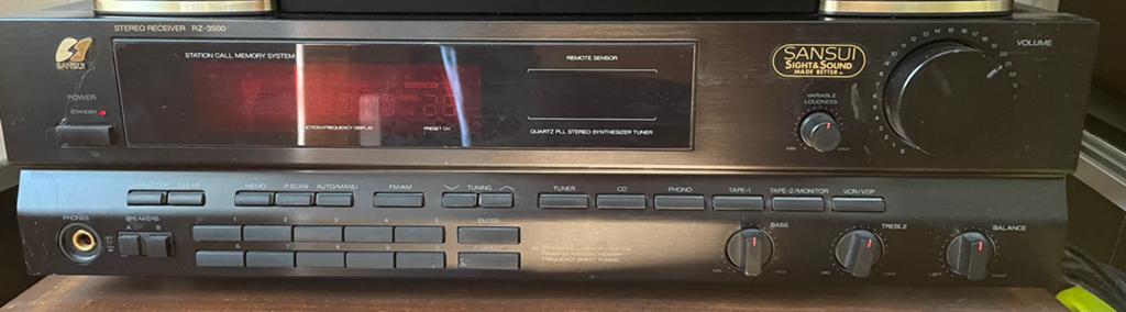 Sansui Reciver en Casette speler., Audio, Tv en Foto, Versterkers en Receivers, Ophalen, Gebruikt, Overige merken
