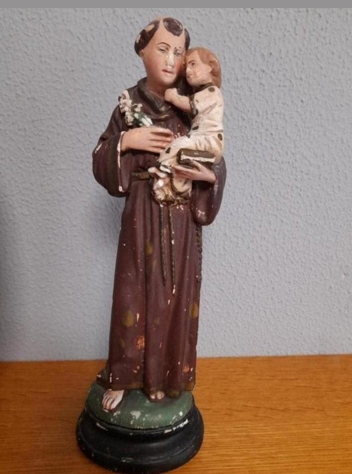 Heilige antonius ca 33 cm, Ophalen