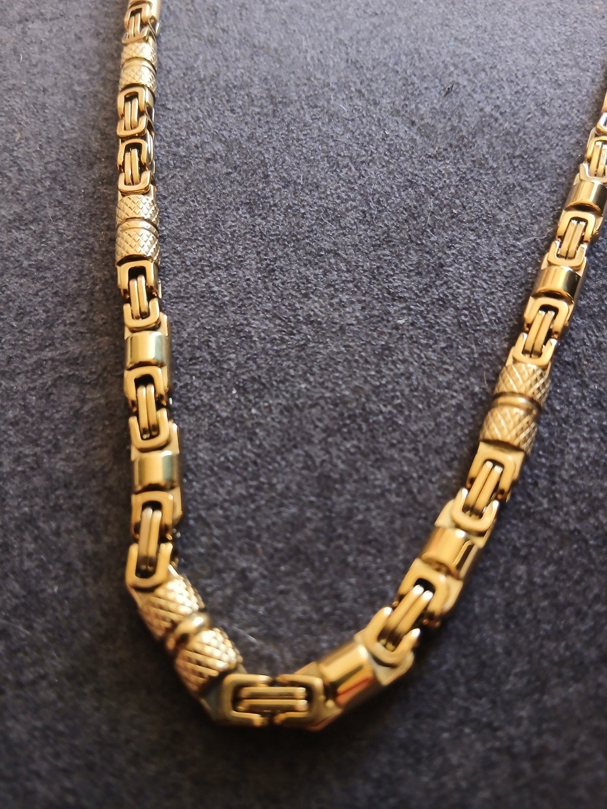 Nieuwe 18k Gold Plated Ketting - 60 cm, Ophalen of Verzenden, Nieuw, Goud, Overige materialen
